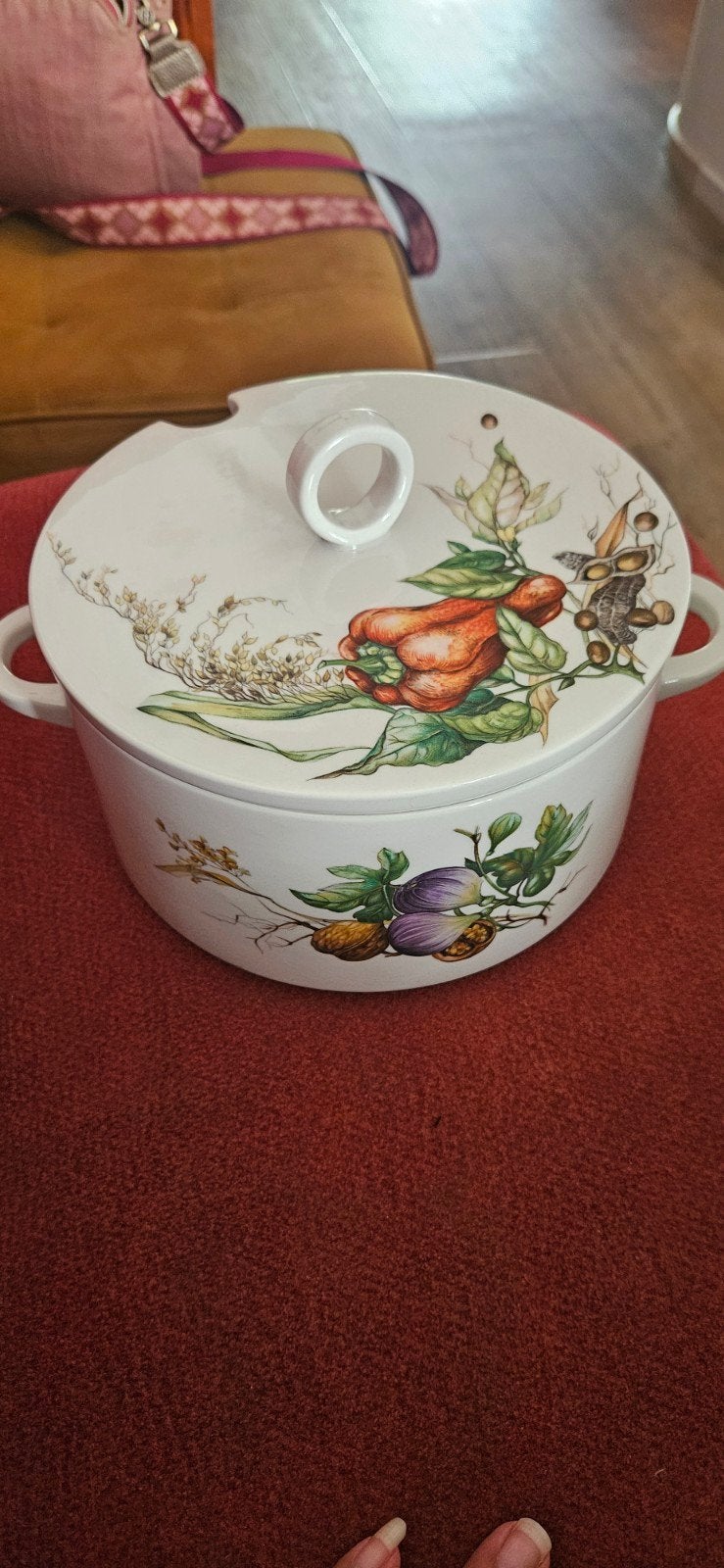 Villary & Boch soep/groente schaal 20cm, Ophalen, Aardewerk, Overige stijlen, Schaal of Schalen
