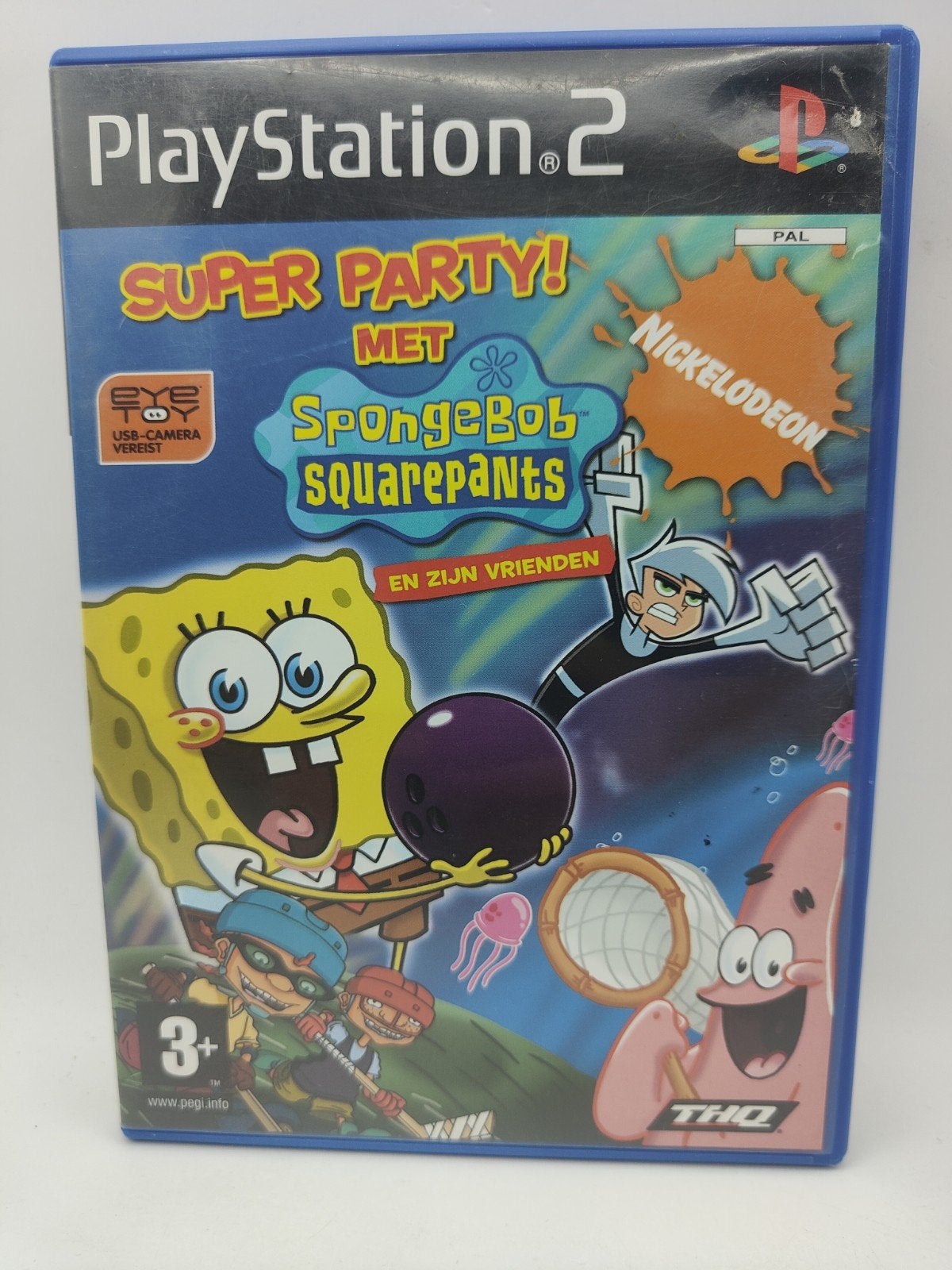 Super Party! met SpongeBob SquarePants en zijn vrienden ps2, Spelcomputers en Games, Gebruikt, THQ, Overige genres, Onbekend