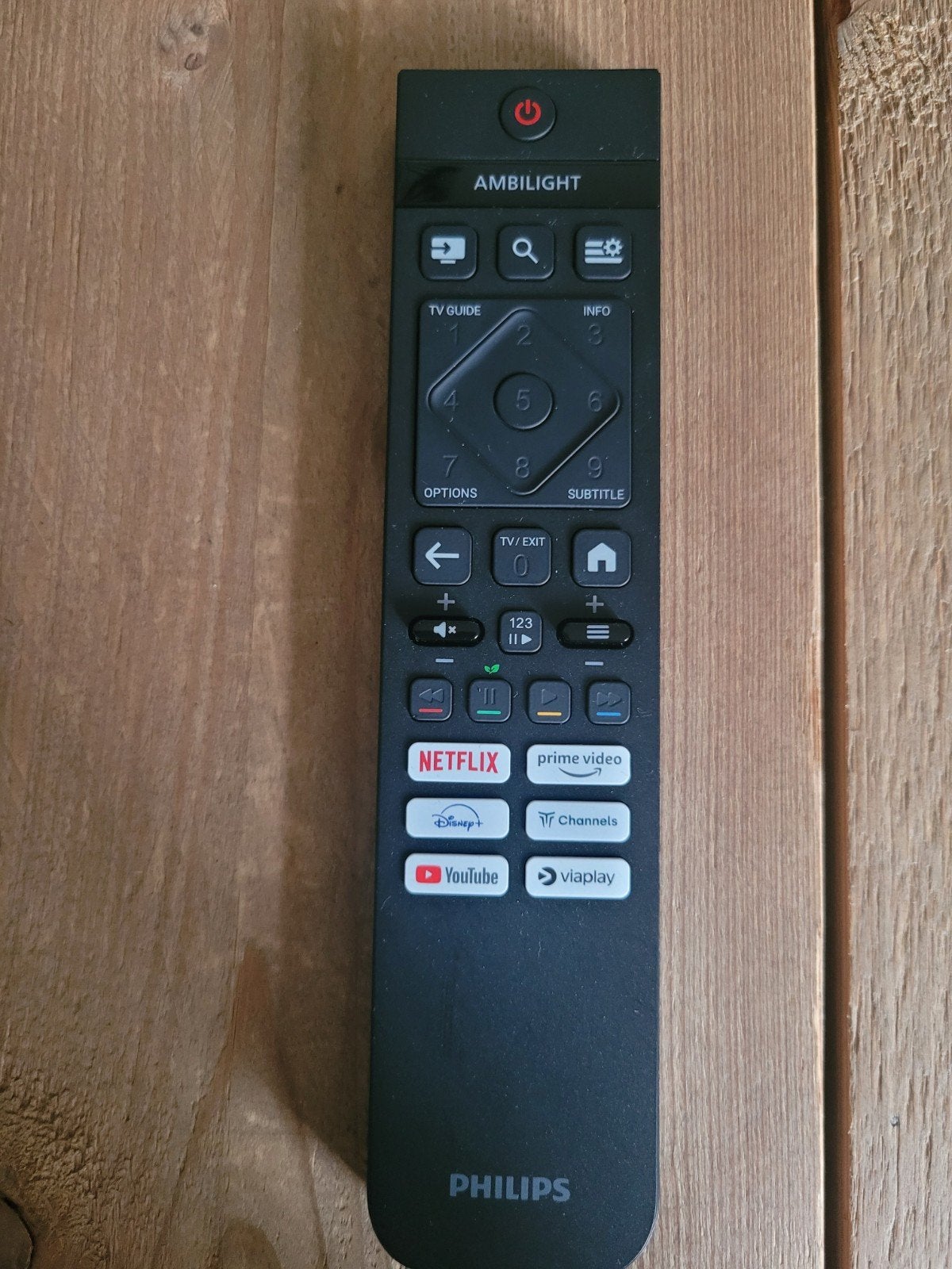 Philips Ambilight afstandsbediening, Ophalen of Verzenden, Zo goed als nieuw, Origineel, Tv