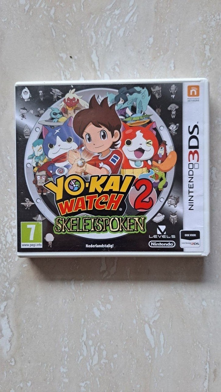 Yo-kai Watch 2: Skeletspoken - Nintendo 3DS, Gebruikt, 1 speler, Ophalen of Verzenden, Role Playing Game (Rpg)