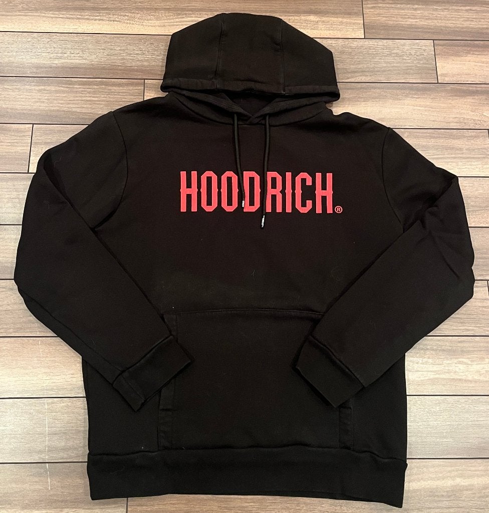 stoere Hoodrich hoodie (maat L), Maat 52/54 (L), Zwart, Hoodrich, Ophalen of Verzenden
