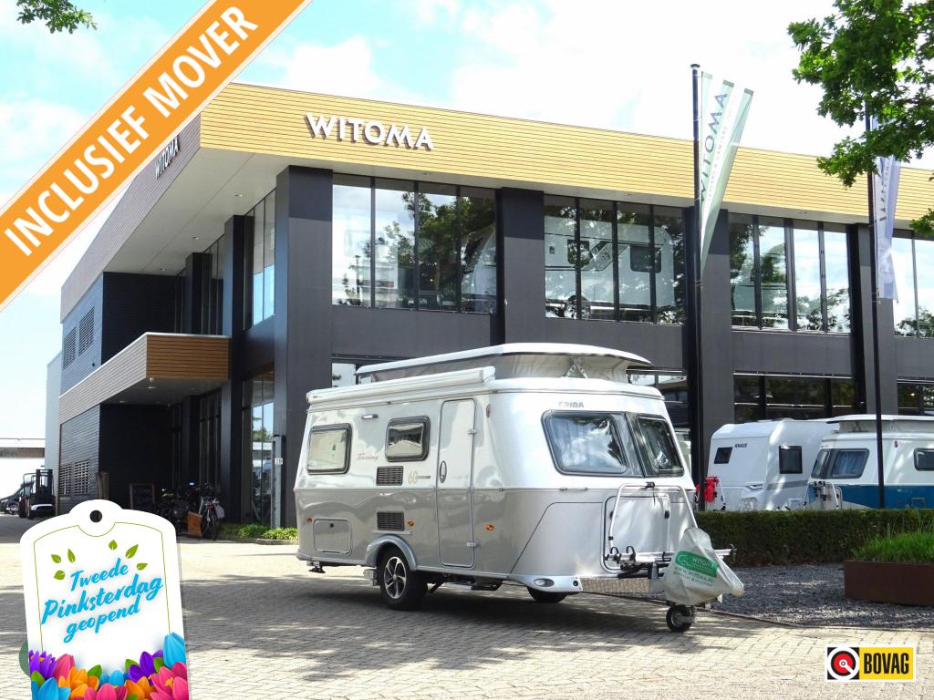 Eriba Touring - 60 Edition 542 2e pinksterdag open, Caravans en Kamperen, Overige typen, Eriba, Bedrijf, Kleine zit