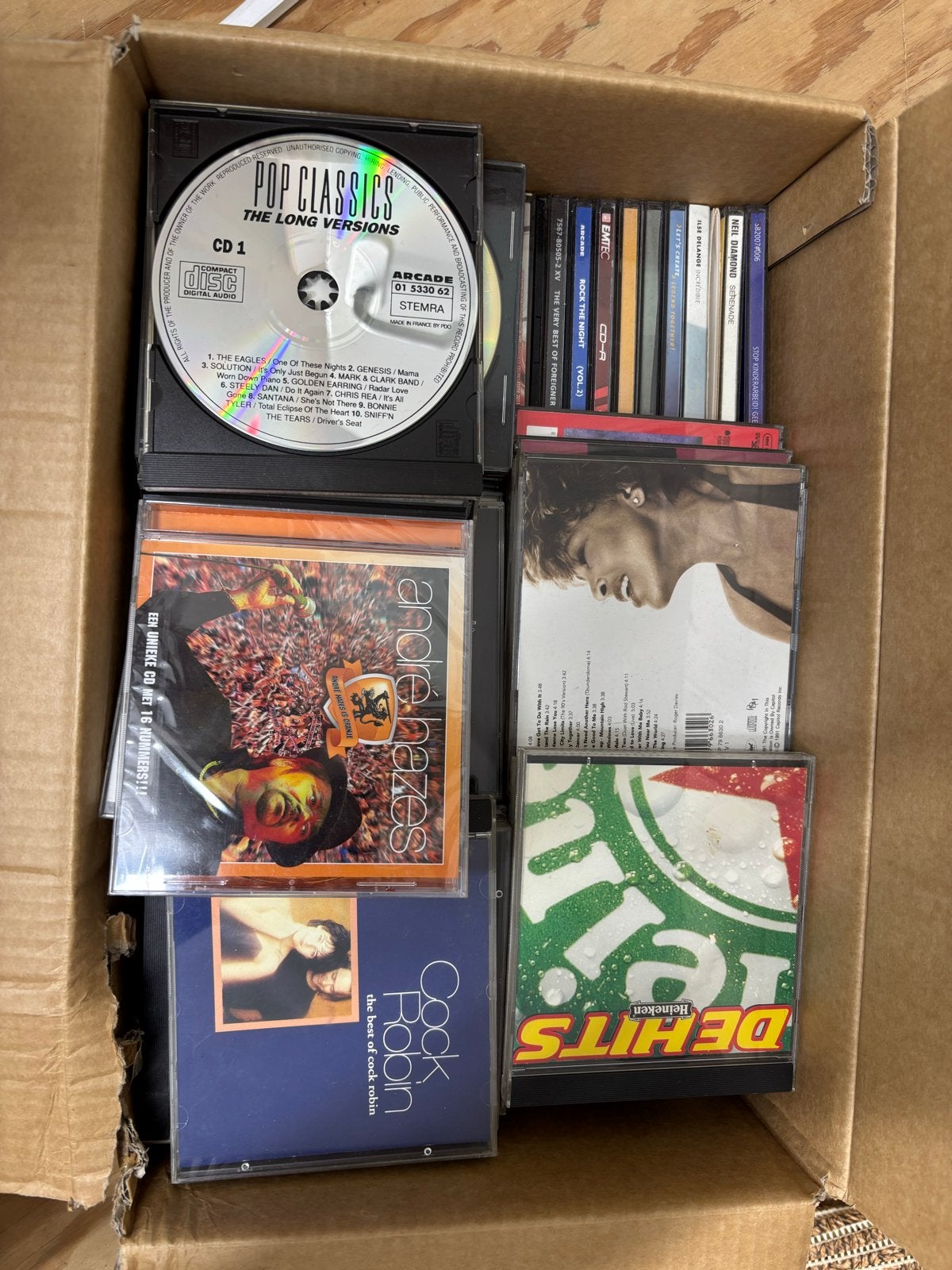 Diverse CD collectie: Pop Classics, André Hazes, Cock Robin, Gebruikt, Pop, Ophalen of Verzenden, Verzamelalbum