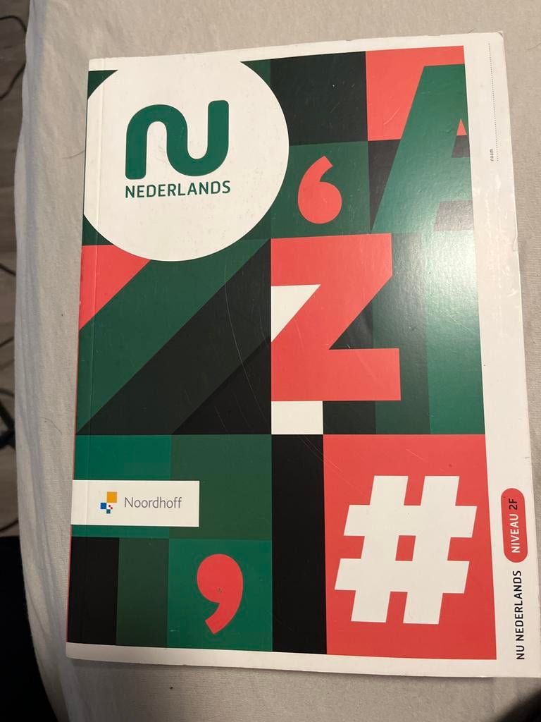 Nu Nederlands niveau 2F, Ophalen of Verzenden, Alpha, Nieuw, MBO