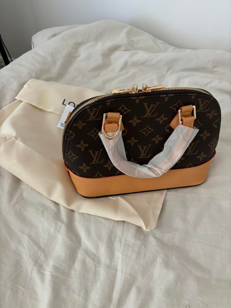 Louis tas, Ophalen, Zo goed als nieuw, Bruin