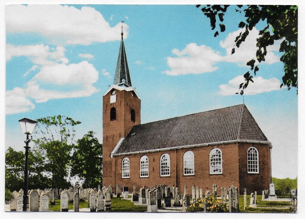 Beetsterzwaag Ned herv Kerk Ongelopen Ansichtkaart ( B4471, Ophalen of Verzenden, 1980 tot heden, Ongelopen