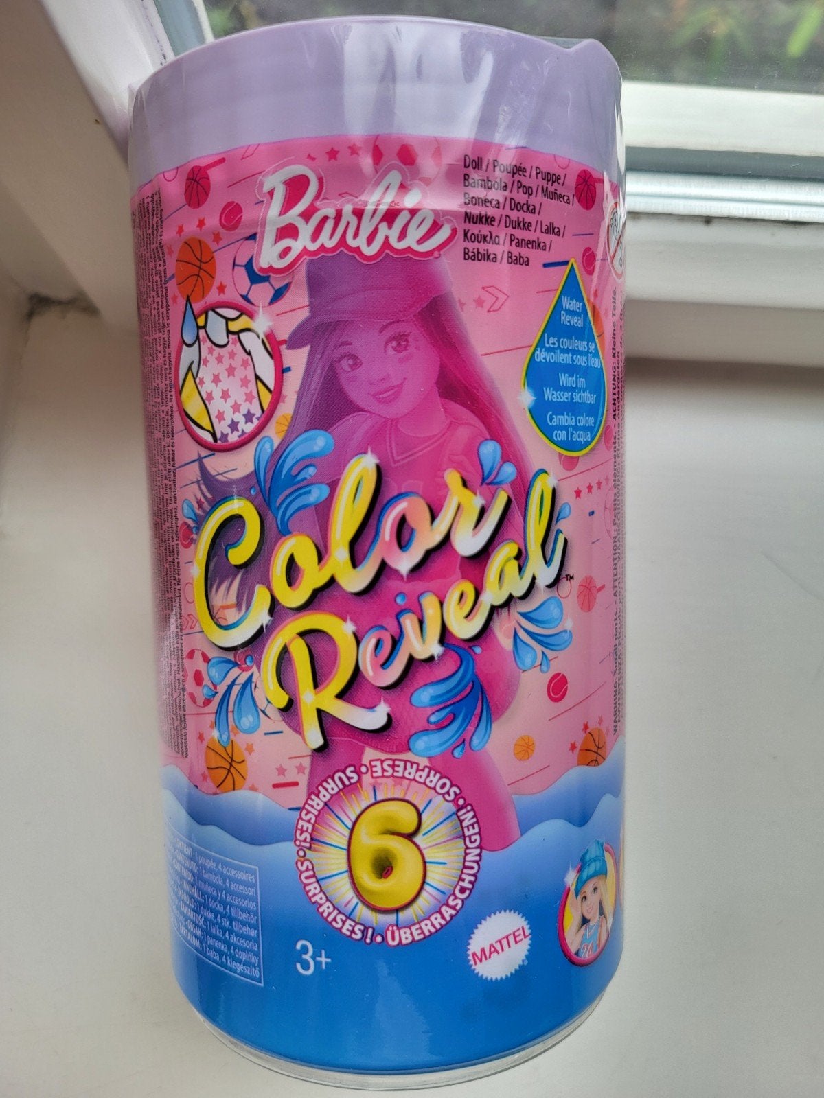 Barbie Color Reveal Chelsy Sporty serie pop, nieuw, Kinderen en Baby's, Ophalen of Verzenden, Nieuw, Barbie