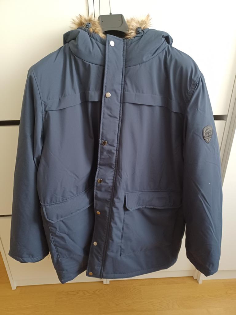 Nieuw! Identic  outdoor winterjas maat XXL marine blauw, Kleding | Heren, Ophalen of Verzenden, Nieuw, Overige maten, Blauw