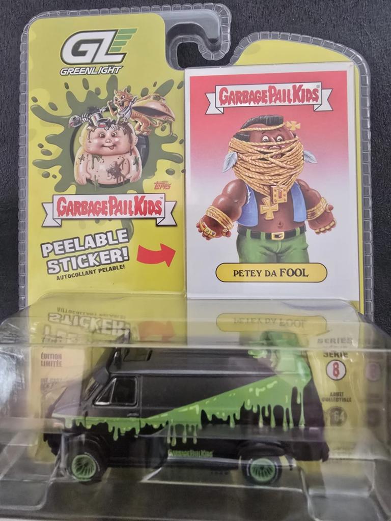 GMC Vandura 1983 Petey da Fool Garbage Pail Kids series 8, Ophalen of Verzenden, Nieuw, Auto