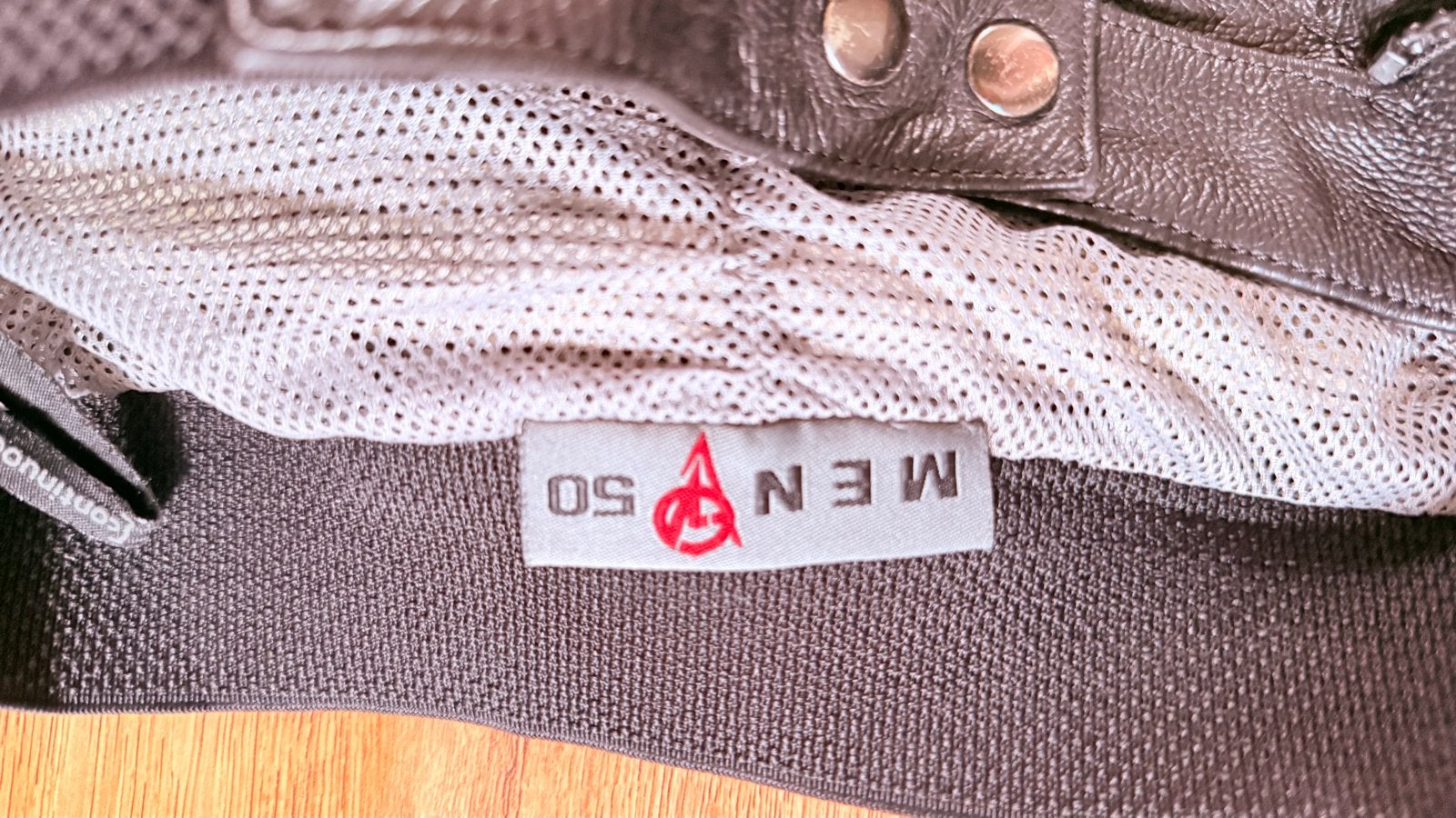 Evolution leren motorbroek, maat 50, heren, Motoren, Ophalen of Verzenden, Tweedehands, Heren, Broek | leer