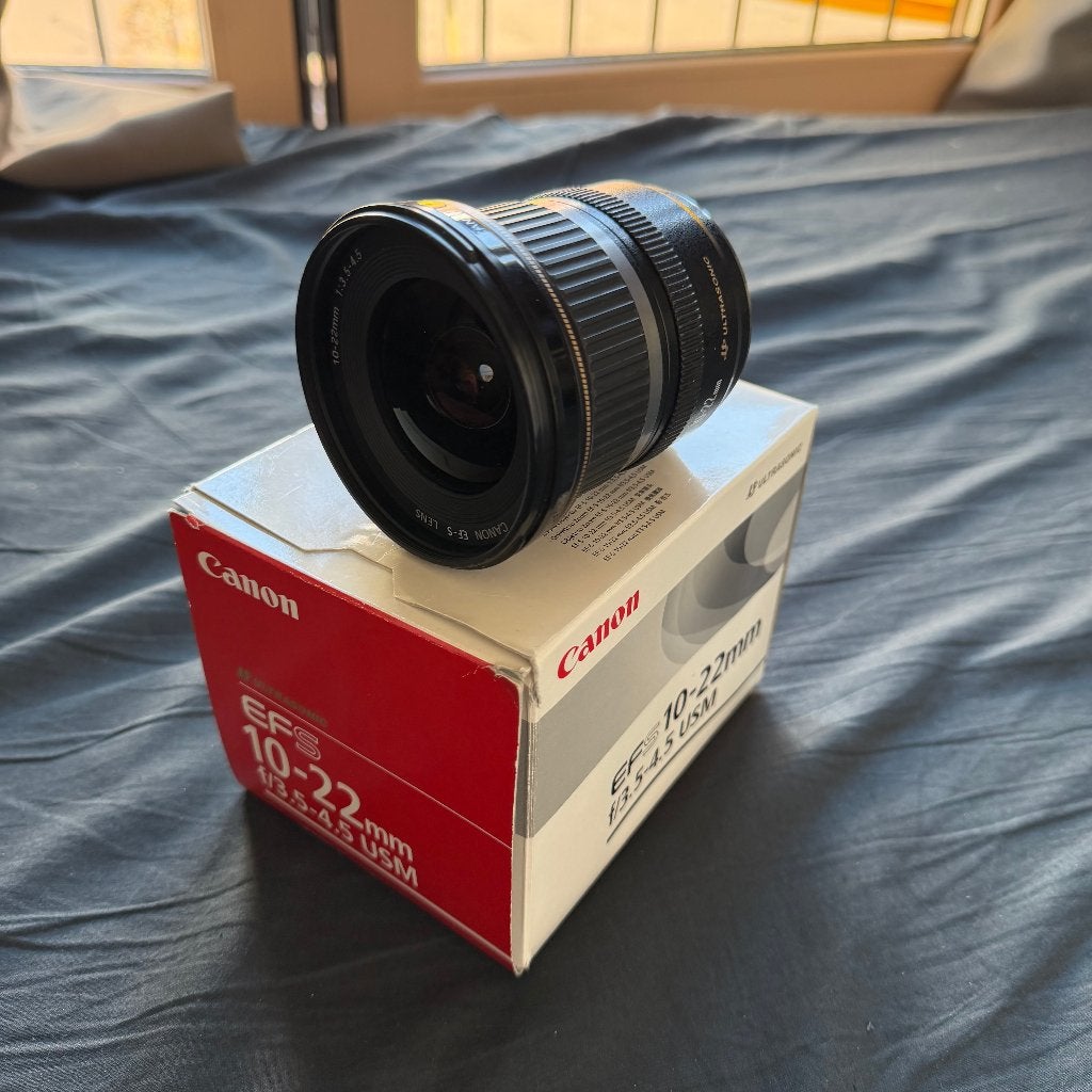 canon efs 10-22mm f/3.5-4.5 usm, Gebruikt, Canon, Autofocus, Canon EF-S