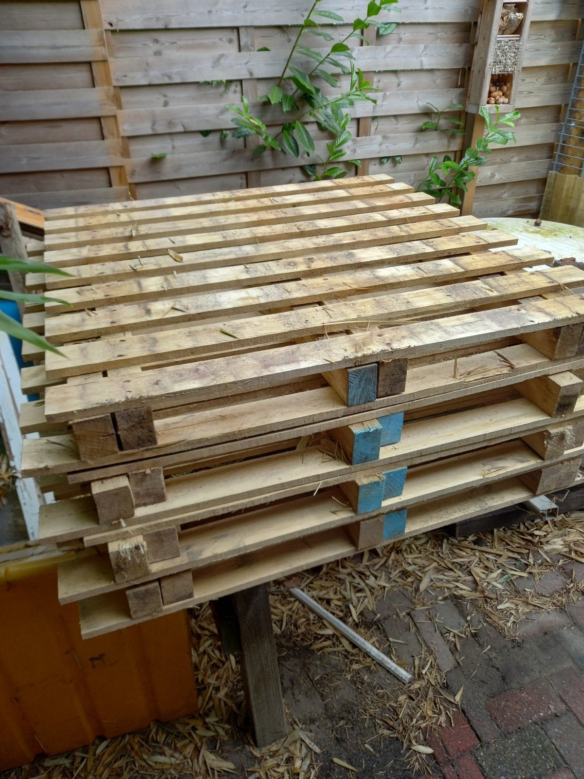 8 pallets, Ophalen, Zo goed als nieuw, Pallet, Minder dan 200 cm