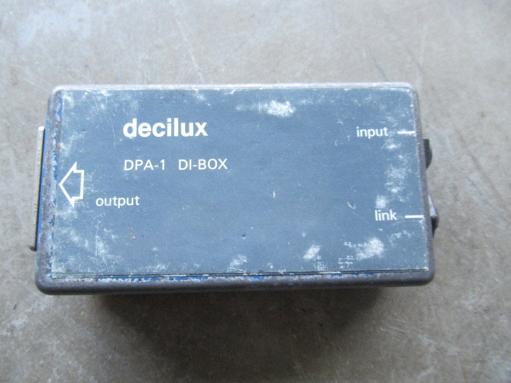 3240 ; dlx di-box ; dlx dpa-1 actieve di-box ;, Gebruikt, Overige typen, Ophalen of Verzenden, DLX