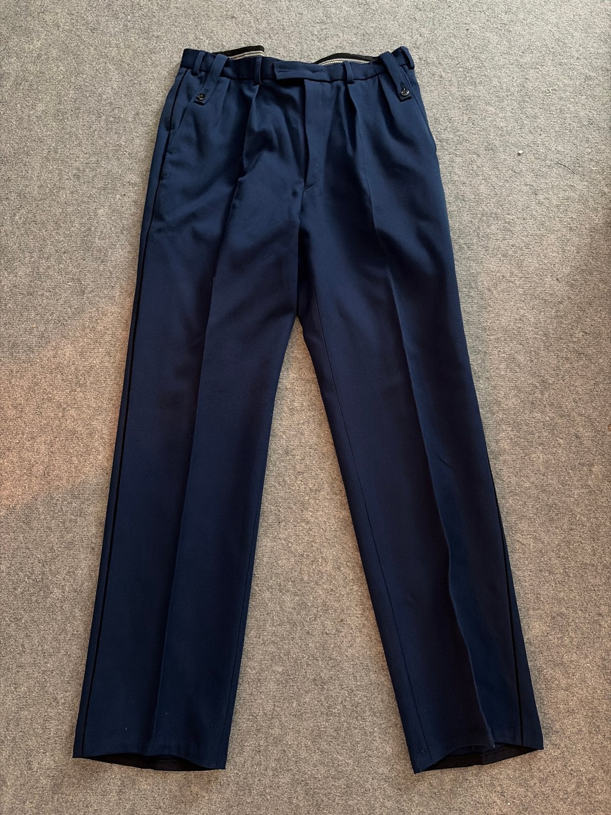 Nederlandse Politiebroek (oud uniform) met wapenstokzak, Ophalen of Verzenden, Marechaussee, Nederland, Kleding of Schoenen