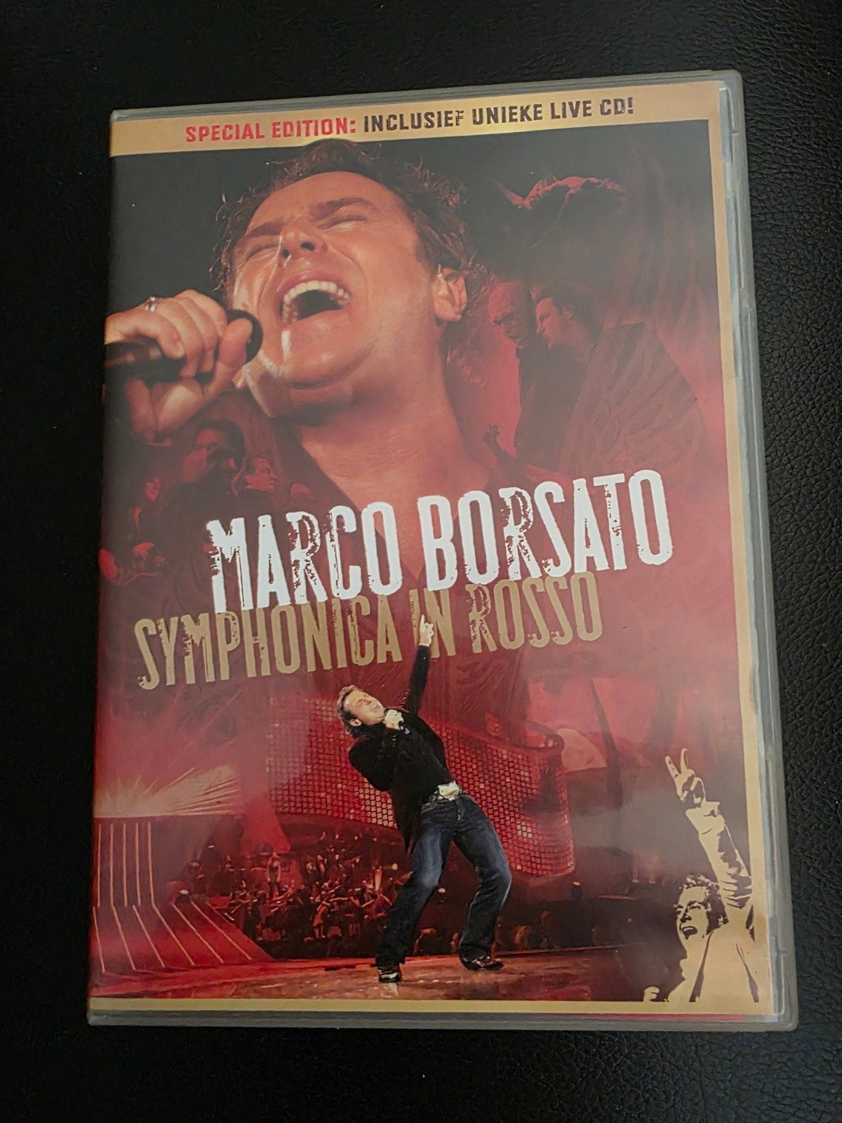 Marco Borsato Symphonica in Rosso DVD + Live CD, Alle leeftijden, Ophalen of Verzenden, Zo goed als nieuw, Muziek en Concerten