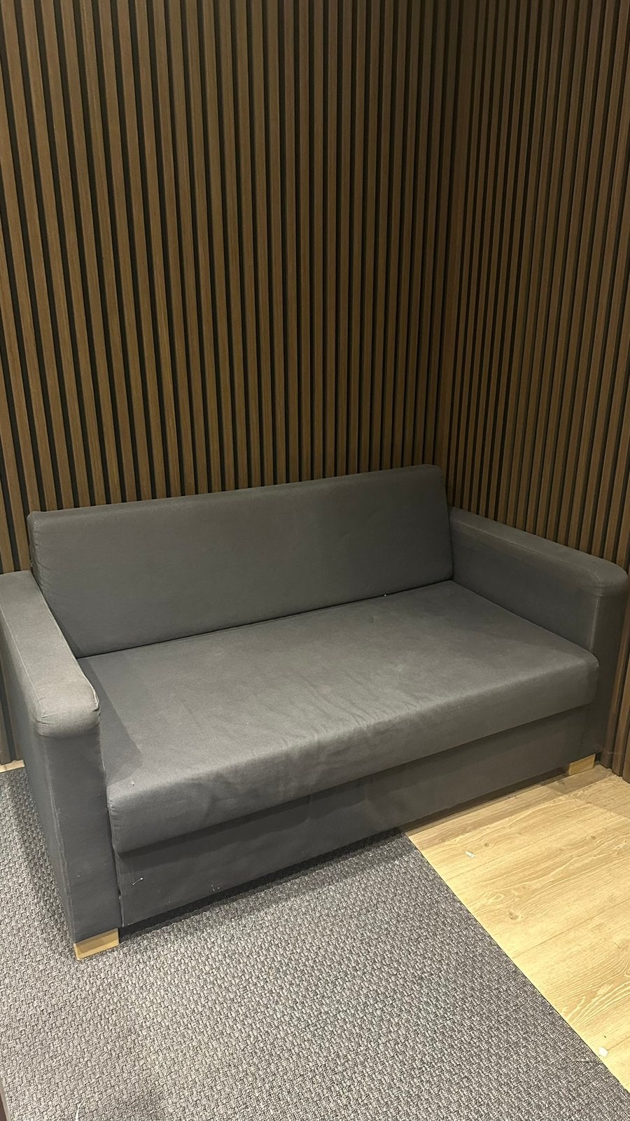 Slaap bank, Tuin en Terras, Ophalen, Gebruikt, Bank, 2 zitplaatsen