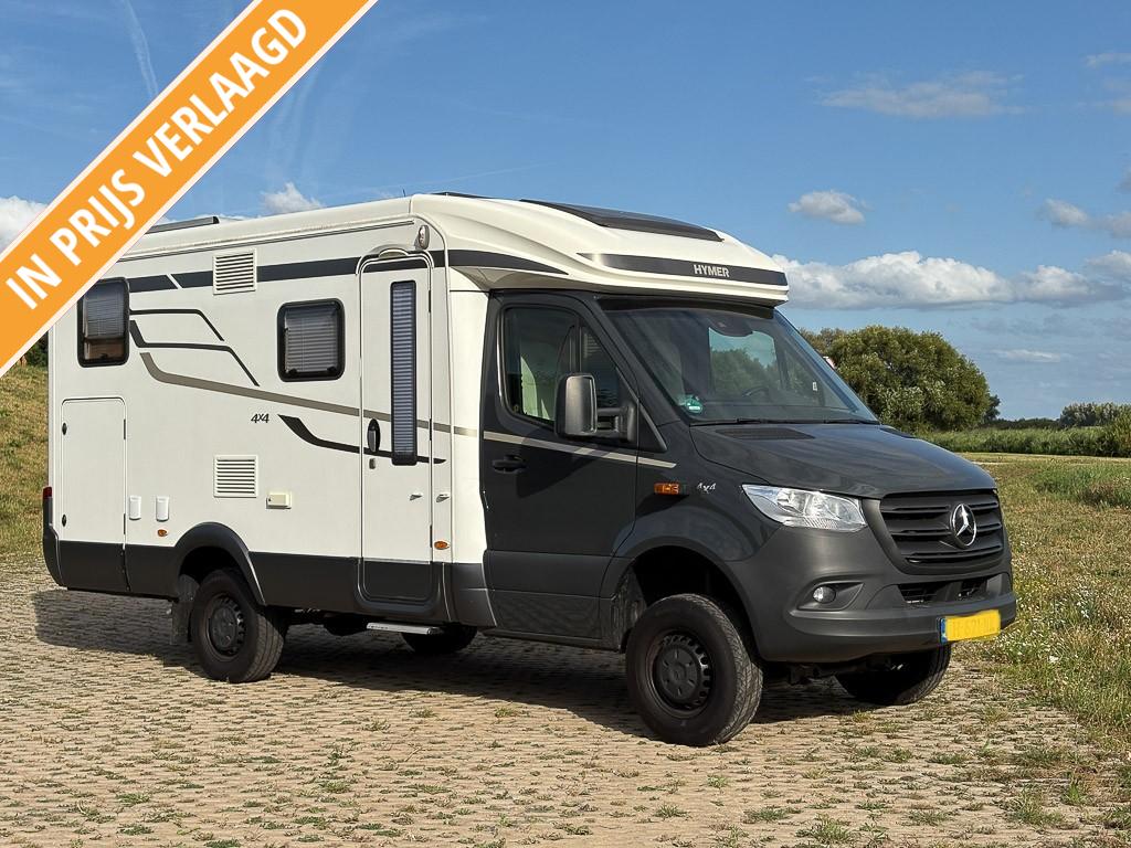 Hymer ML-T 570- 4X4- Automaat-Zonnepaneel-Lengtebedden-163PK, Automaat, Buitenlamp, Diesel, Tot en met 3