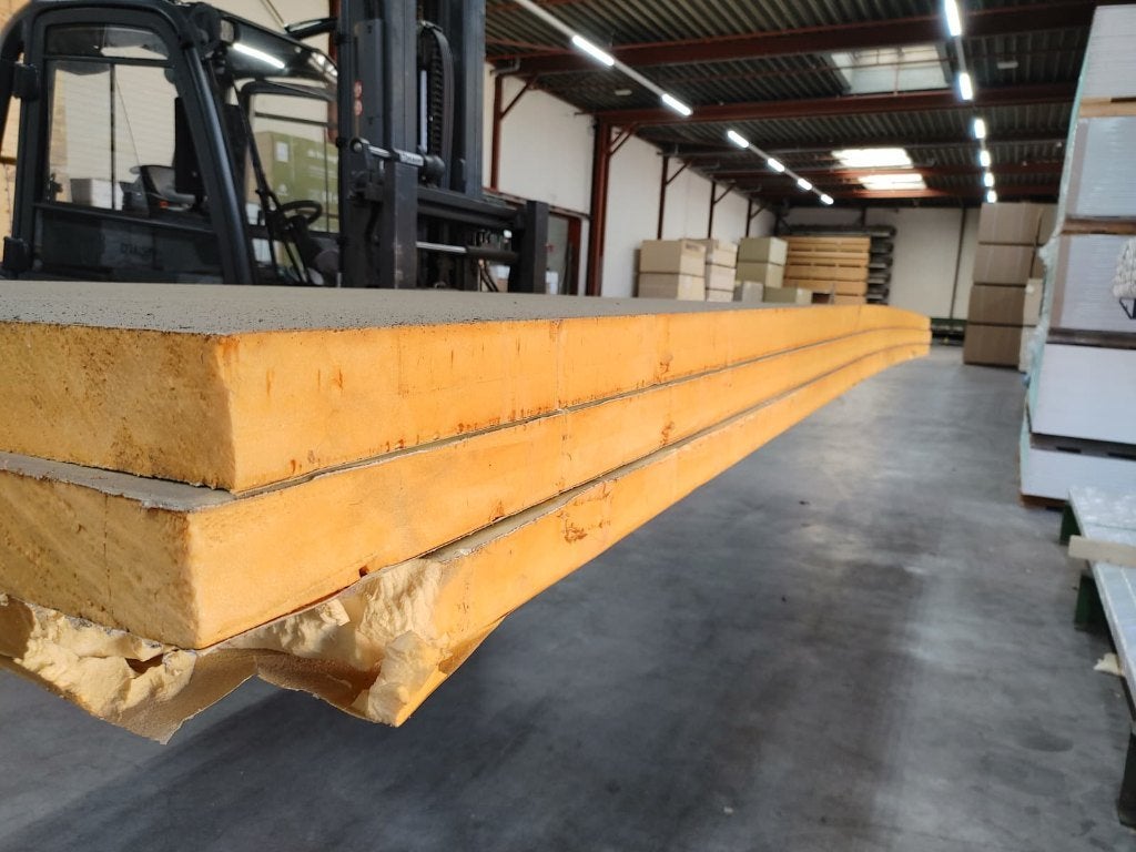Dupanel Isolatieplaten 5300x1200mm dikte 70mm 3 stuks, Ophalen, Overige materialen, 4 tot 8 cm, Gebruikt