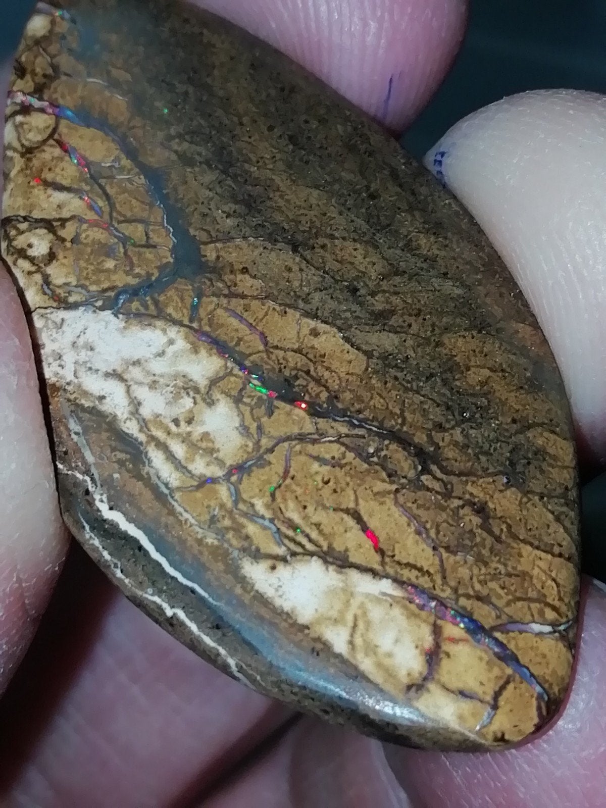 Boulder opaal, Sieraden, Tassen en Uiterlijk, Edelstenen, Ophalen of Verzenden, Nieuw