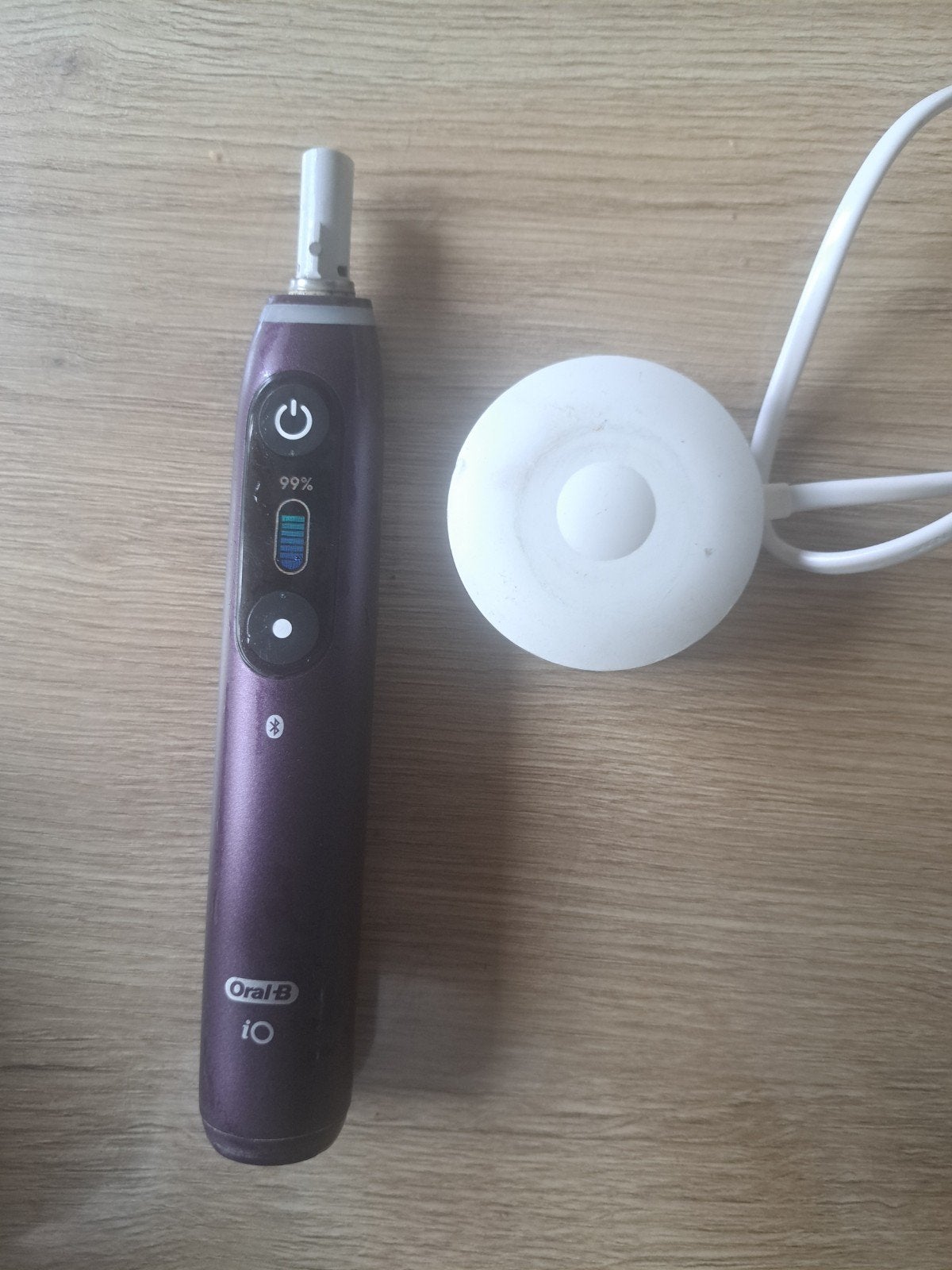Oral b io 8n electrische tandenborstel digitaal scherm, Ophalen of Verzenden, Zo goed als nieuw, Tandenborstel