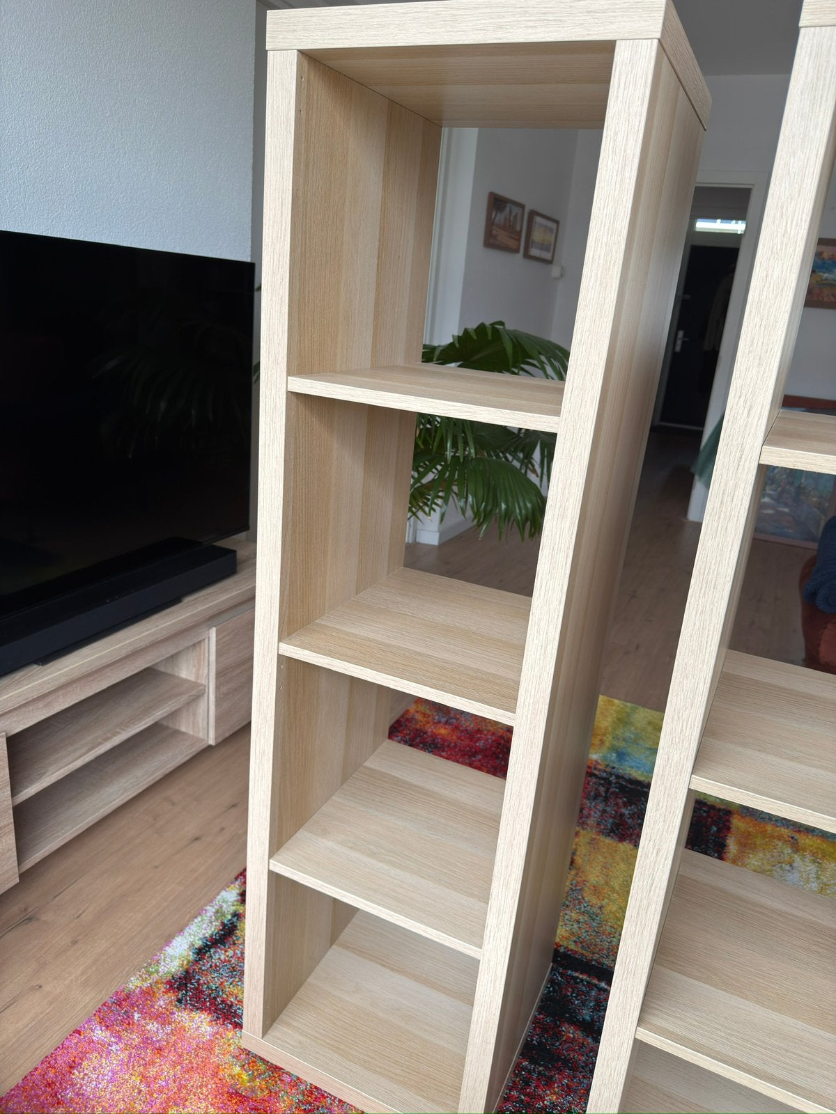 2 Kallax kasten, Ophalen, 50 tot 100 cm, Zo goed als nieuw, Minder dan 100 cm