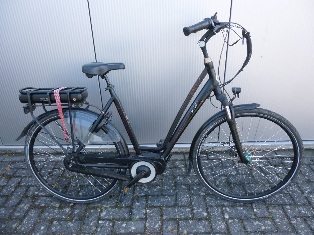 Amslod elektrische damesfiets, accu 600 Watt., Gebruikt, 50 km per accu of meer, 55 tot 59 cm, Ophalen