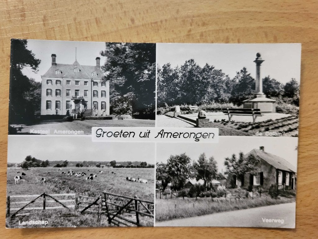 ansicht AMERONGEN meerluik, Verzenden, Voor 1920, Utrecht