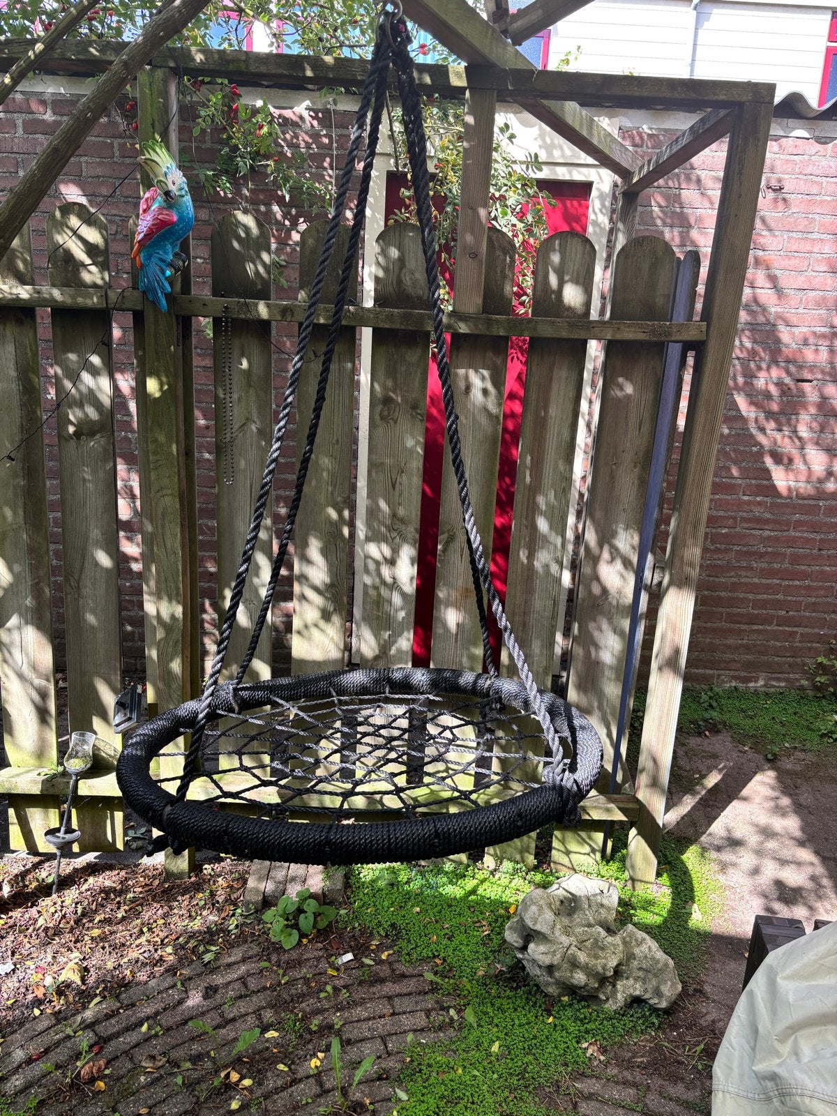 Nestschommel voor urenlang speelplezier, Kinderen en Baby's, Speelgoed | Buiten | Speeltoestellen, Ophalen, Gebruikt, Schommel