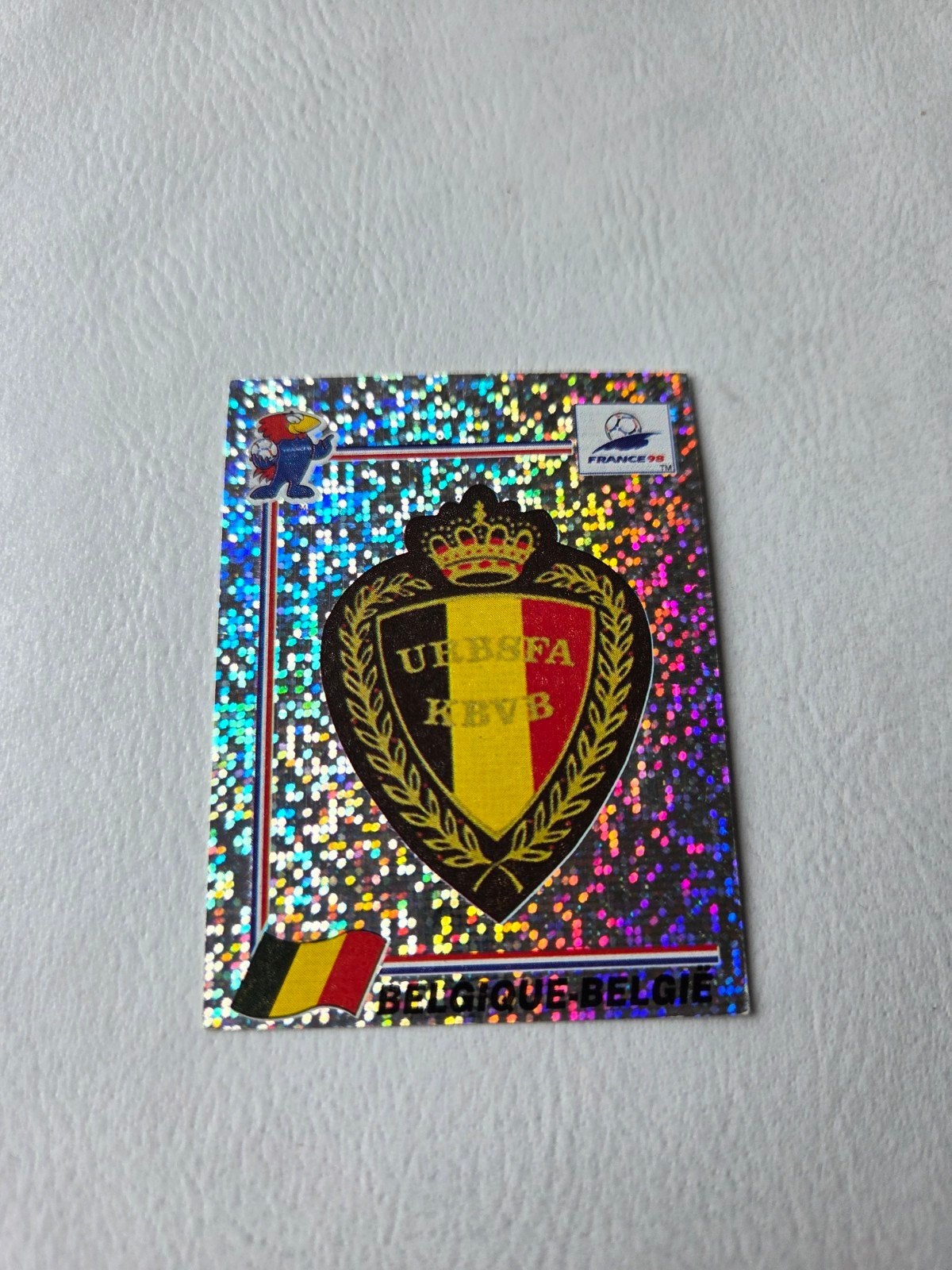 Panini WK 98, Ophalen of Verzenden, Zo goed als nieuw, Sticker