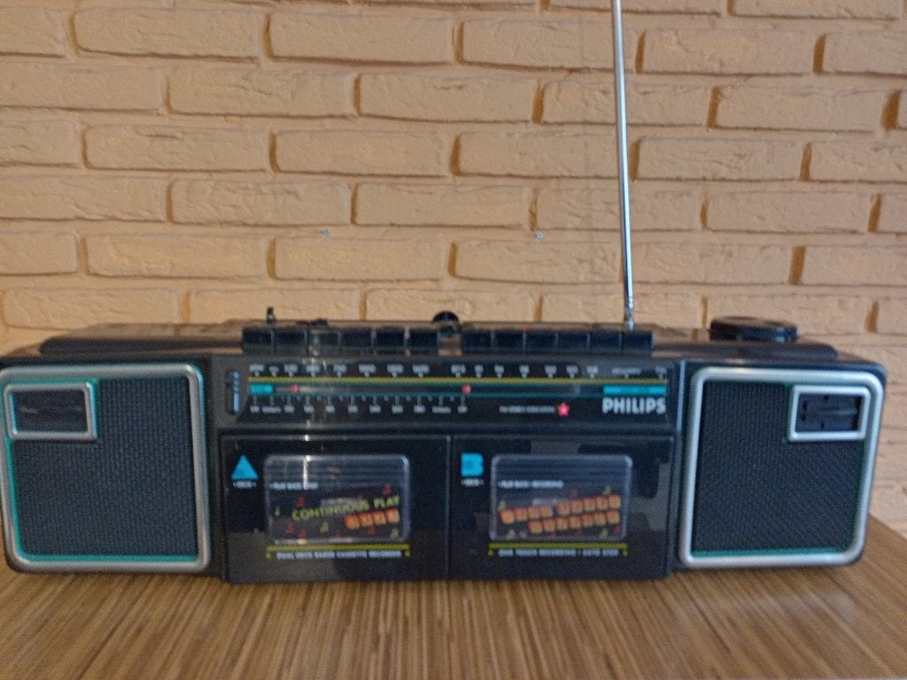 Radio Cassette Philips D8088/00R, Gebruikt, Postbus 77900, 1070 MX Amsterdam, Ophalen of Verzenden, Philips