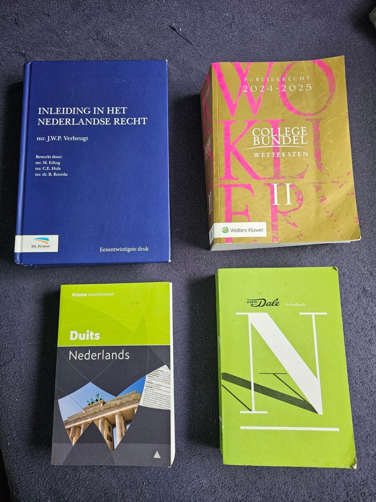 Studieboeken tbv studie rechten, Boeken, Ophalen of Verzenden, Zo goed als nieuw, HBO