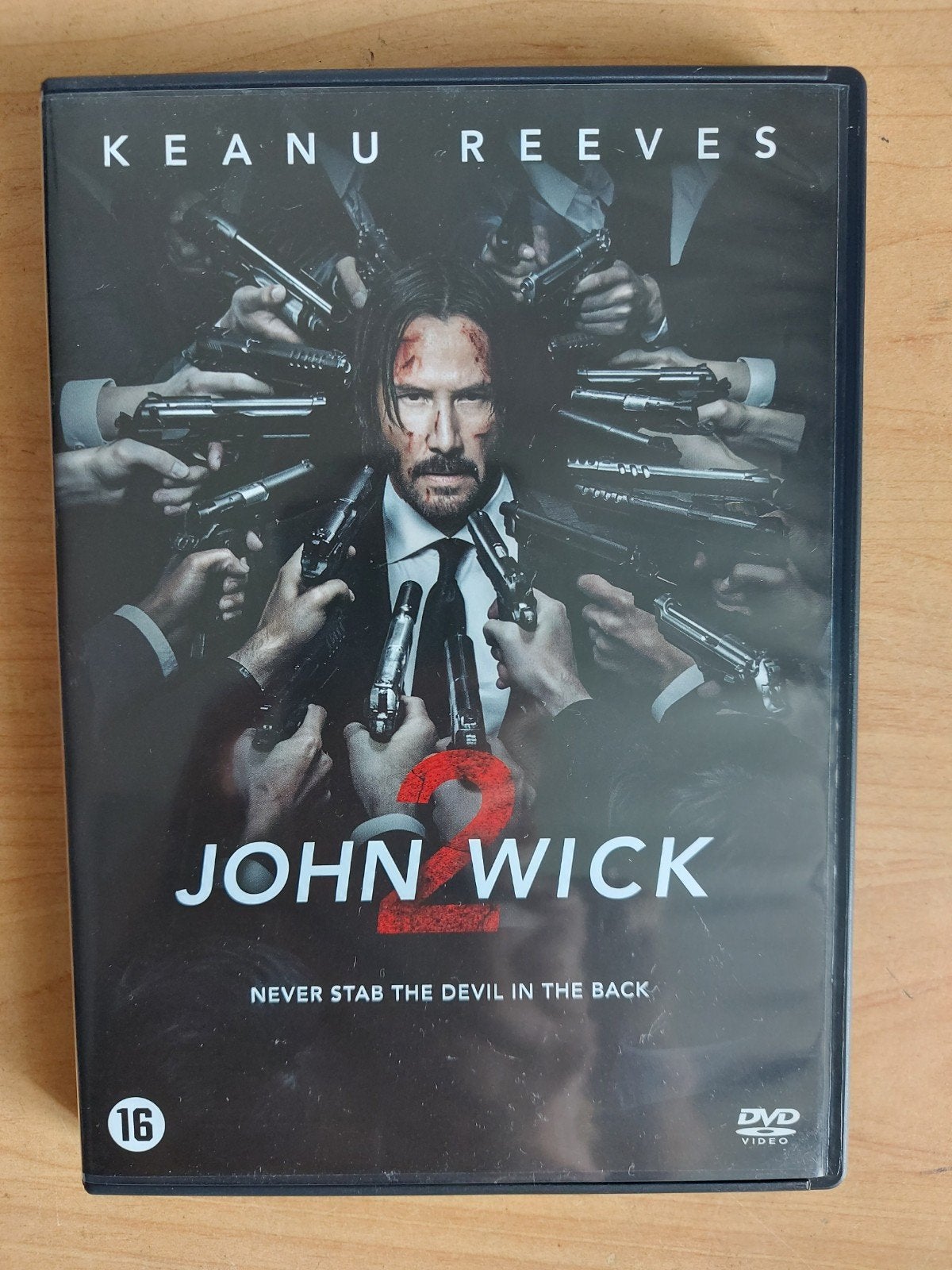 John Wick 2 - Keanu Reeves, Cd's en Dvd's, Alle leeftijden, Ophalen of Verzenden, Zo goed als nieuw