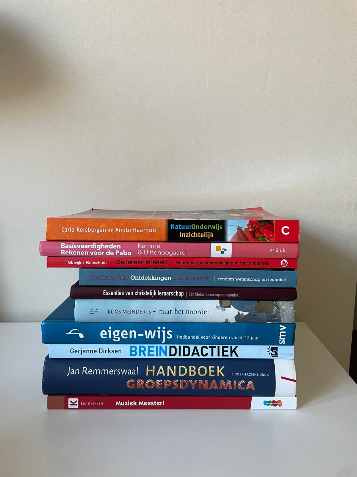 Diverse studieboeken (pabo), Ophalen of Verzenden, Alpha, Zo goed als nieuw, HBO