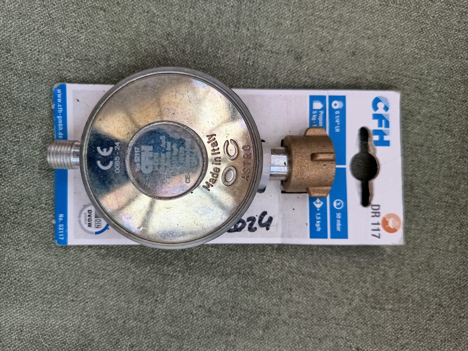 CFH DR117 Gas Drukregelaar Propaan, nieuw en ongebruikt, Ophalen of Verzenden, Nieuw