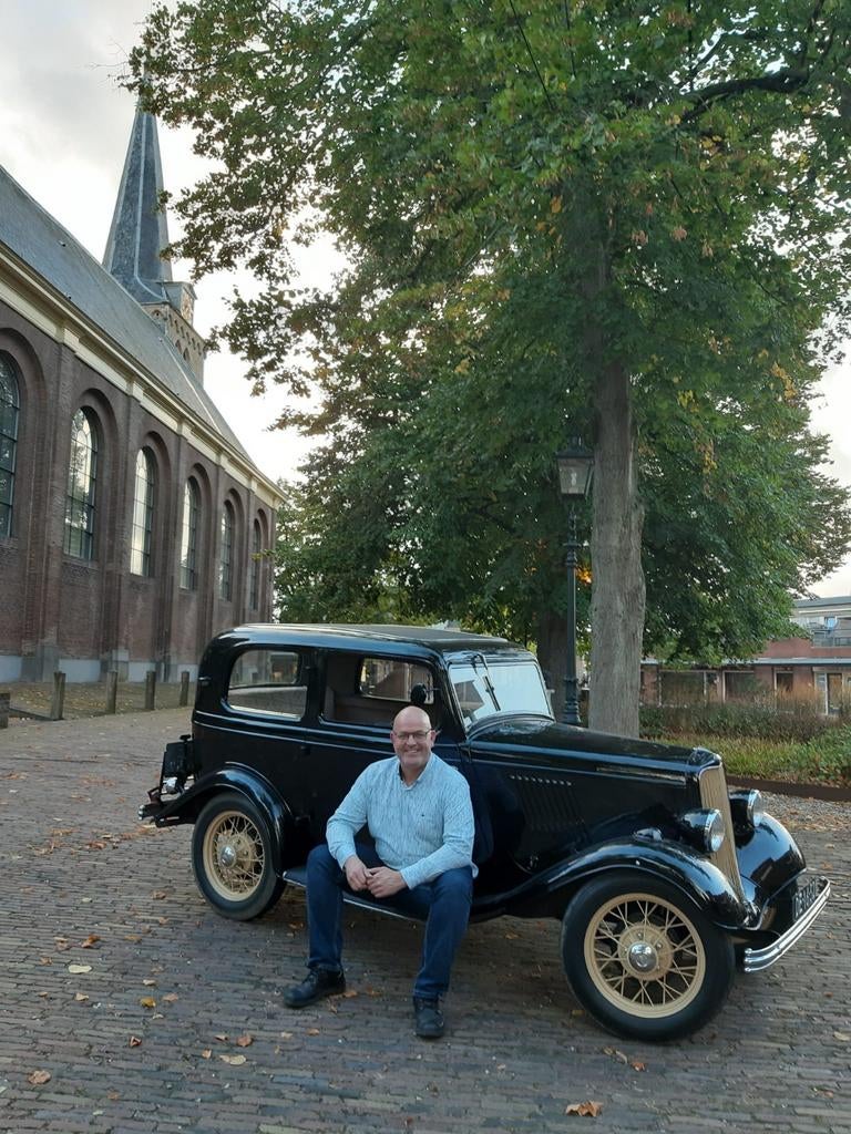 Ford 1933 Zwart, Auto's, Ford, Particulier, Overige modellen, Benzine, Sedan, Handgeschakeld, Geïmporteerd, Zwart, Beige, Stof