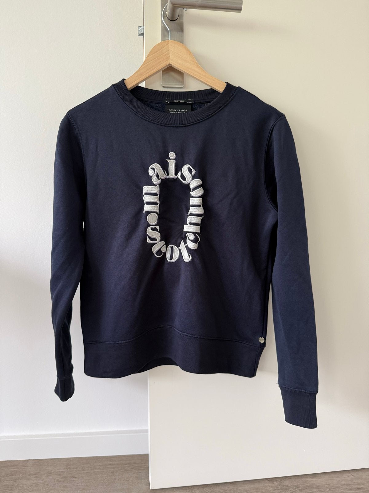 Scotch & Soda Maison Scotch sweater maat S, Ophalen of Verzenden, Zo goed als nieuw, Maat 36 (S), Blauw