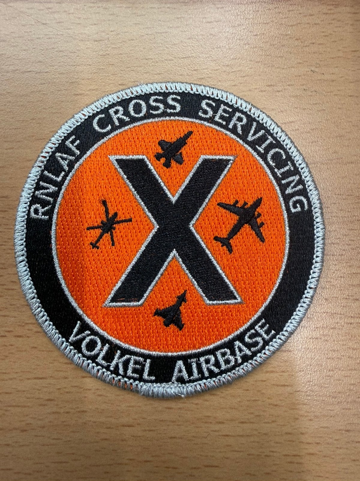 Patch 312 SQN X-Servicing Volkel, Verzenden, Nieuw, Patch, Badge of Embleem