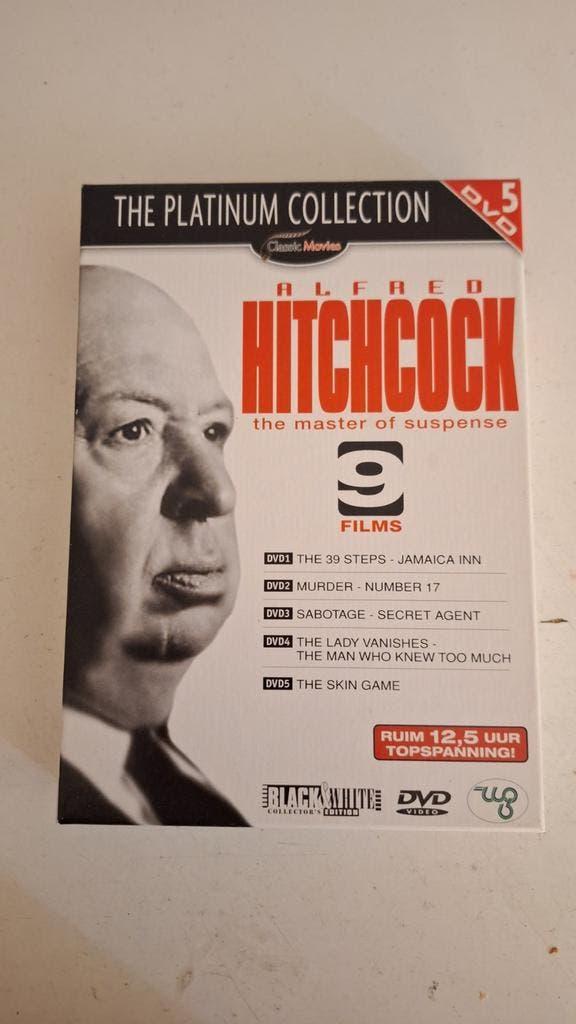 Alfred Hitchcock Platinum Collection - 9 films op 5 dvd's, Boxset, Ophalen of Verzenden, Zo goed als nieuw, Vanaf 12 jaar