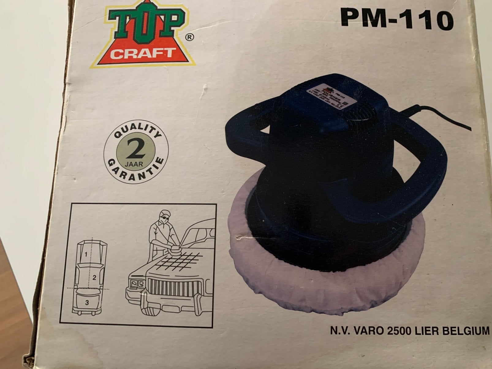 Polijstmachine, Ophalen