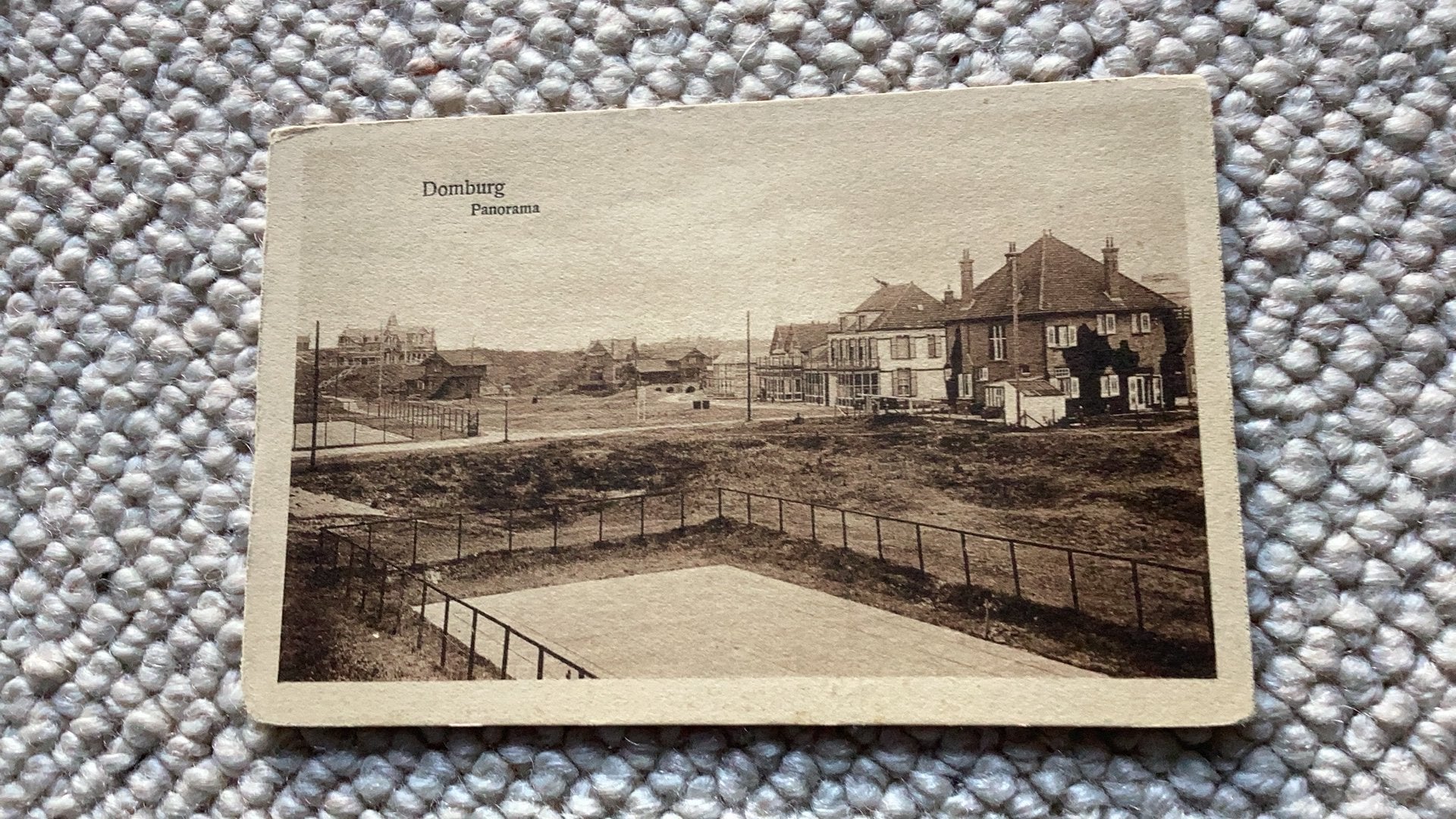 Ansichtkaart Domburg Panorama begin 1900. 991, Ophalen of Verzenden, Voor 1920, Ongelopen, Zeeland