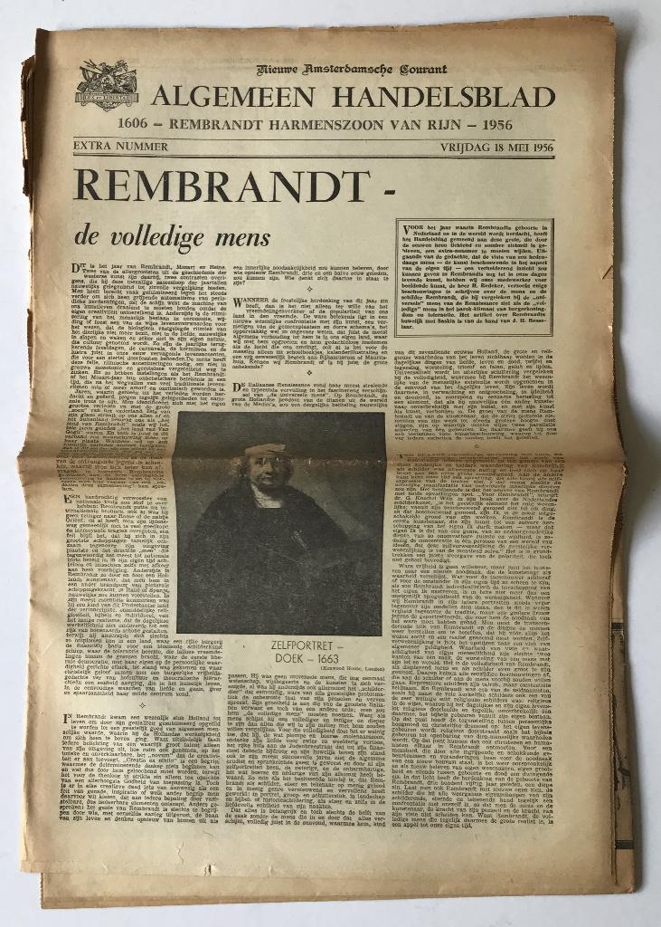 Algemeen Handelsblad - 1956-1960, Boeken, Ophalen of Verzenden, Gelezen, Overige typen