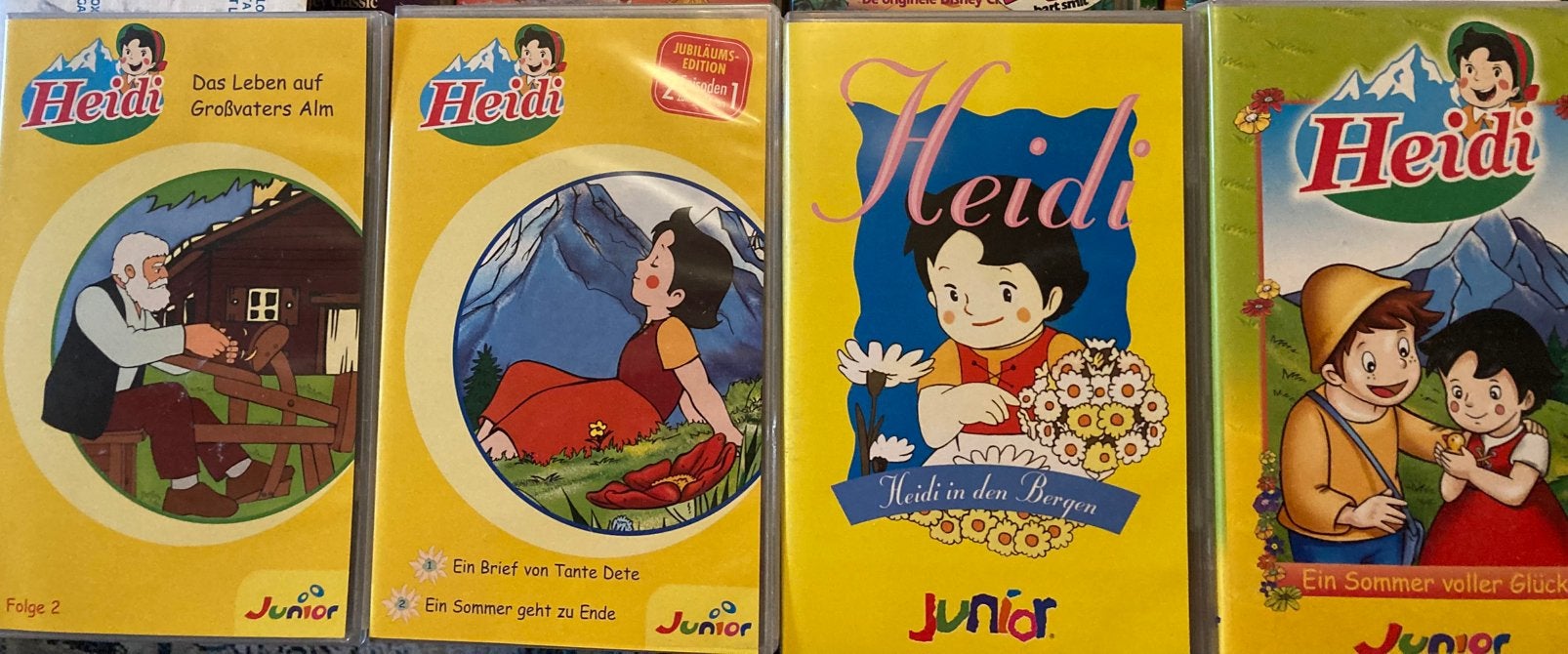 VHS video Heidi, Ophalen, Gebruikt, Tekenfilm, Alle leeftijden