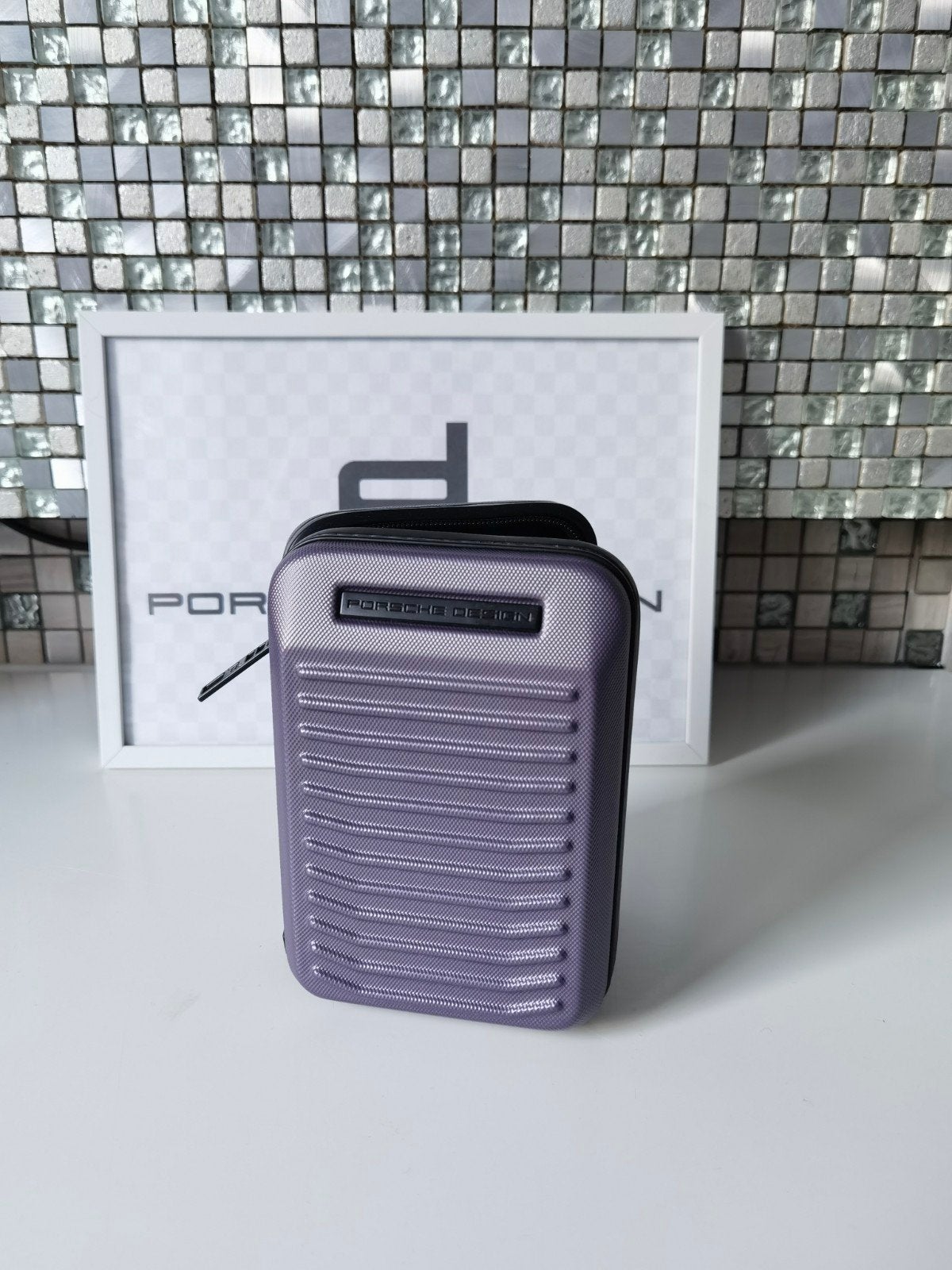 Origineel porsche design airlines beautycase of toilet tas o, Ophalen of Verzenden, Zo goed als nieuw, Paars, Heer of Dame
