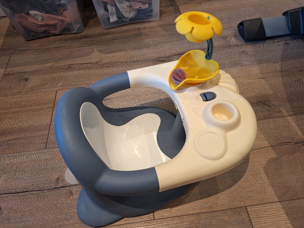 Zitje en mandje baby bad, Ophalen, Zo goed als nieuw, Badzitje of Badring