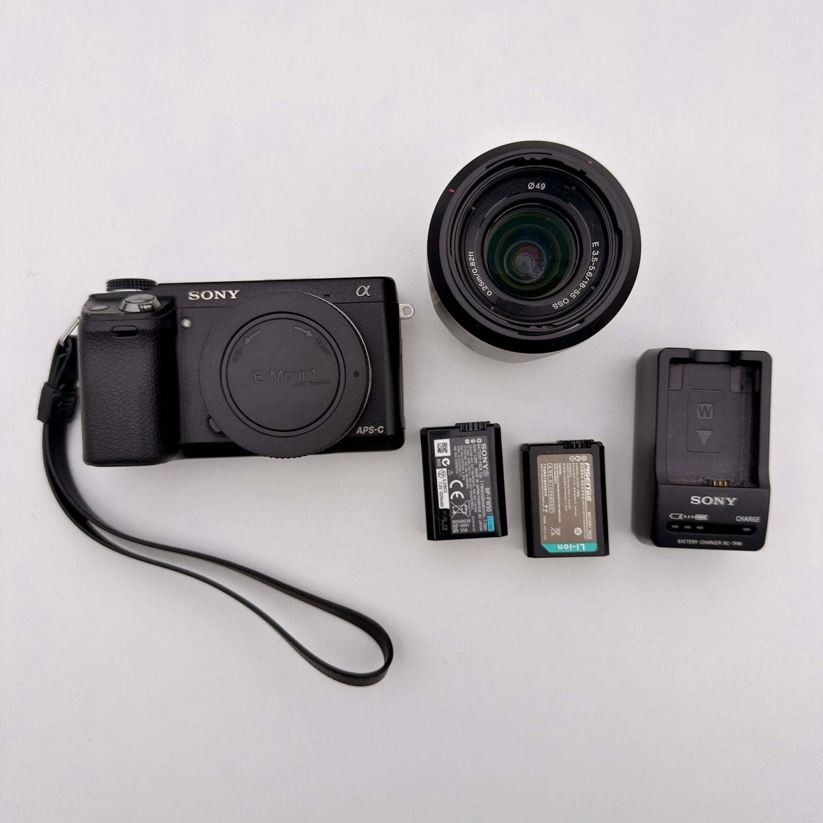 Sony NEX-6 + 18-55mm lens + accessoires, WiFi, Ophalen, Zo goed als nieuw, Sony
