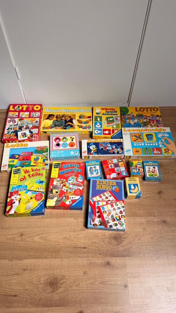 Grote collectie educatieve spellen voor kinderen, Een of twee spelers, Ophalen, Gebruikt