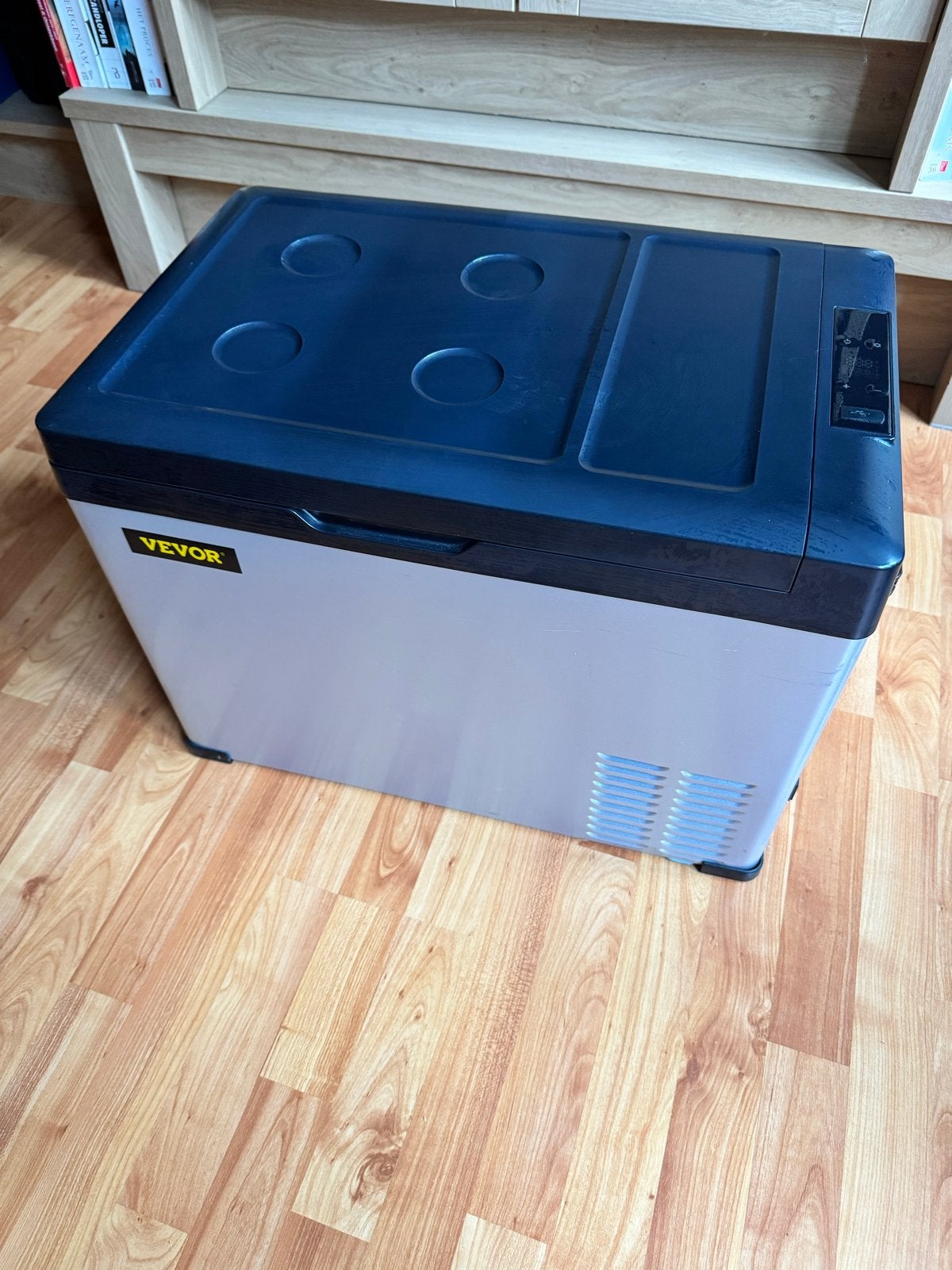 Vevor Compressor Koelbox 40L -12V/24V/220V tot -20C, Caravans en Kamperen, Koelboxen, Ophalen, Gebruikt, Koelbox, Compressor
