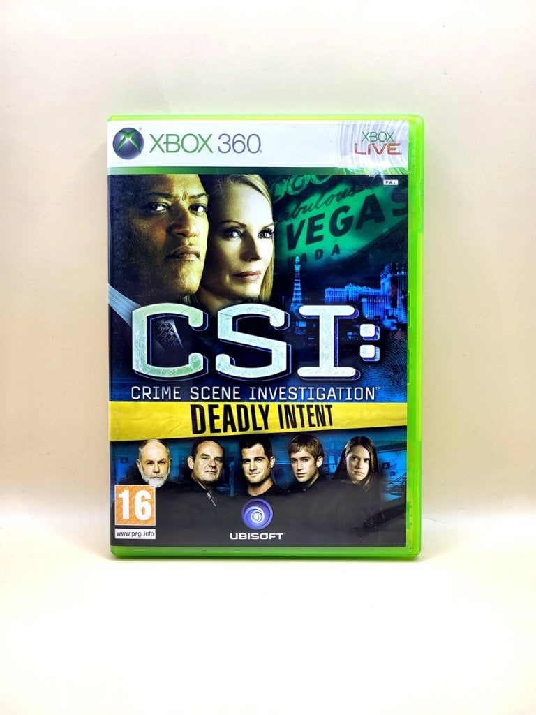 CSI Crime Scene Investigation Deadly Intent - Xbox 360, Spelcomputers en Games, Games | Xbox 360, Avontuur en Actie, Microsoft