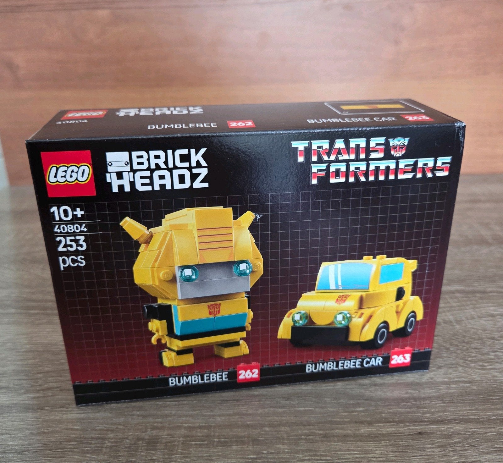 Nieuwe LEGO BrickHeadz Transformers Bumblebee 40804-1, Kinderen en Baby's, Speelgoed | Duplo en Lego, BrickHeadz, Lego, Nieuw