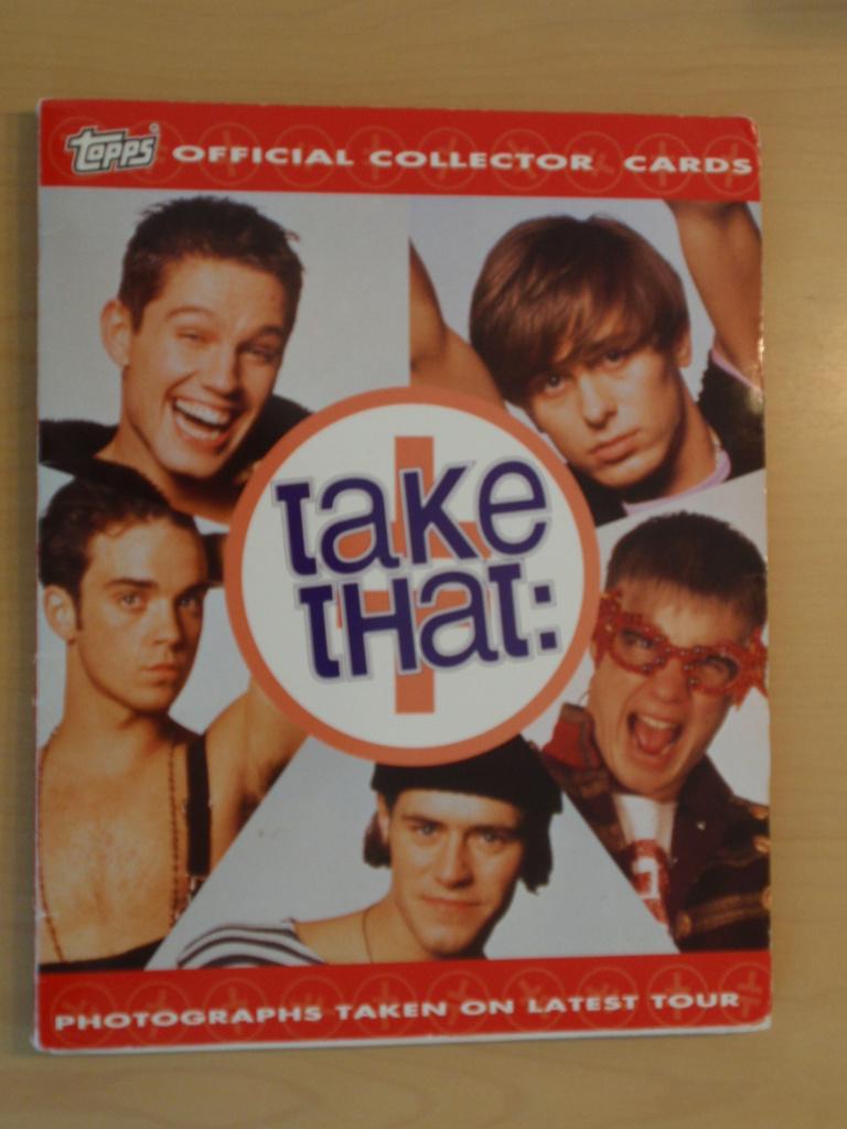 Take That Topps Official Collector Cards, Verzamelen, Muziek, Artiesten en Beroemdheden, Ophalen of Verzenden, Zo goed als nieuw
